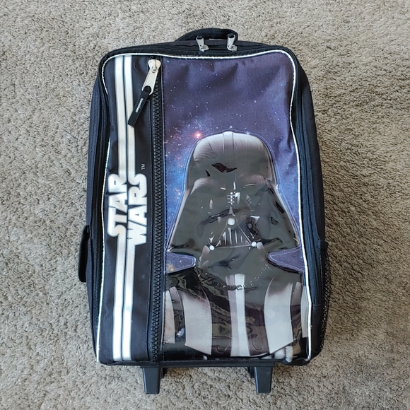 Other - Star Wars Darth Vedar Kids Rolling Suitcase